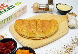 Paneer Tikka Stuffed Garlic Bread