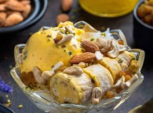 Kulfi Falooda with Mango Ice Cream