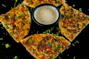 Tomato Onion Uttapam
