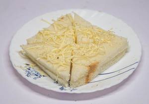 Bread butter cheese sandwich     