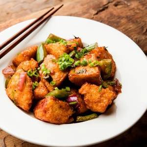Chilli Soya Chaap