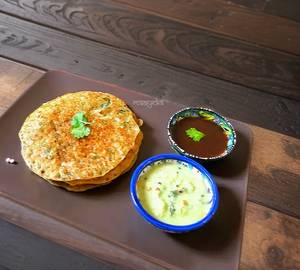 Falhari Chilla With Chutney