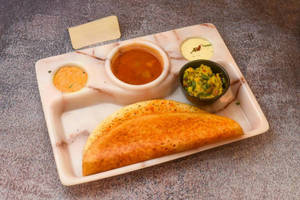 Ghee Benne Garlic Dosa