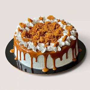 Vanilla Biscoff Vegan Cake