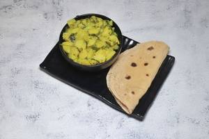 Aloo Bhaji with 4 Roti