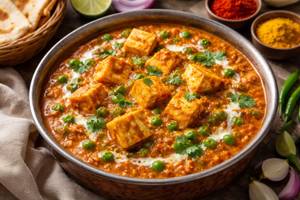 Paneer matar masala