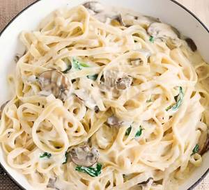 Creamy Mushroom Alfredo