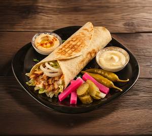 Classic Middle Eastern Chicken Tawa Shawarma