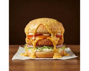 Chicken Cheese Burst Burger
