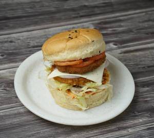 Double decker burger