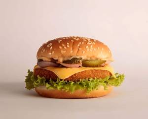 Cheese paneer burger