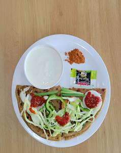 Schezwan Mix Vegparatha