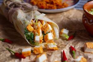 Paneer Tikka Wrap & Roll