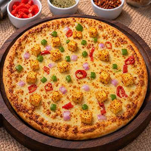 Paneer Makhani Tikka Pizza (7 Inch)