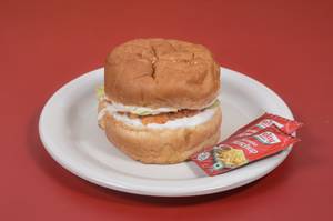 Aloo Tikki Cheese Burger