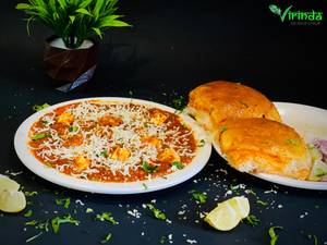 Panner Cheese Pav Bhaji
