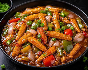 Baby Corn Chilli