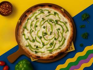 Deluxe veggie pizza