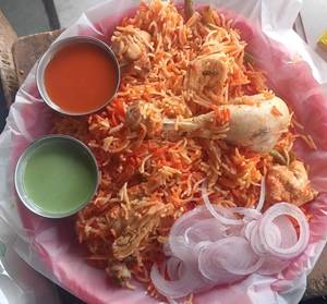 Masala chicken biryani