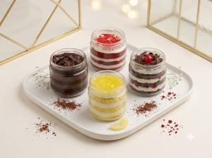 Assorted Jar Cake Combo(Pack of 4)