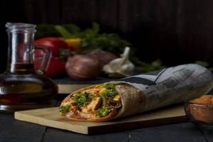 Piri Piri Paneer Wrap