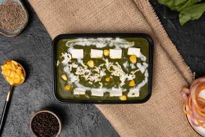 Corn Palak Paneer