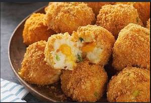 Cheese potato shots