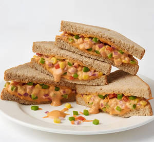 Veg Cheese Sandwich [Jumbo, 4 Pieces]