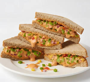 Veg Club Sandwich [Jumbo, 4 Pieces]