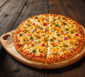 Double Cheese Veg Paneer Pizza                   