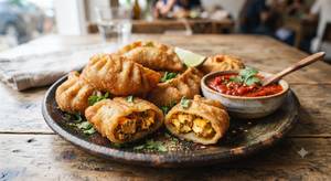 Paneer Fried Momos [8 Pieces]