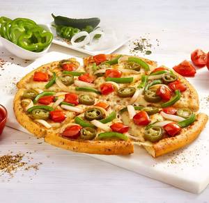 Mexican green wave pizza