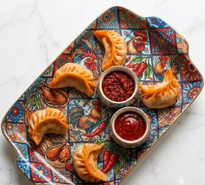 Steamed Chicken Peri Peri Momos 5-Pieces