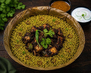 Pepper Paneer Donne Biryani Bowl