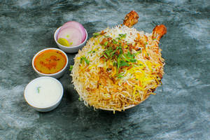 Mini Chicken Biryani (double Ghosht)2pcs