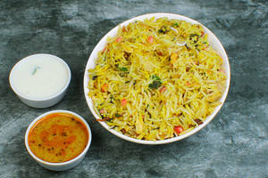 Veg Pulao (serves 1-2)