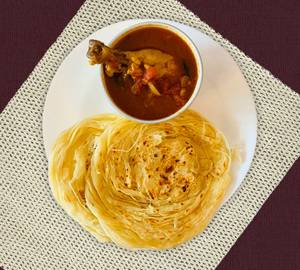 Parota + Chicken Curry