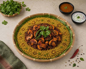 Mushroom Donne Biryani Bowl