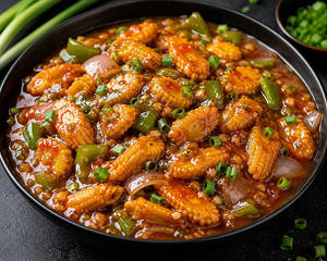 Baby Corn Manchurian