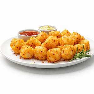 Chilli Garlic Potato Poppers