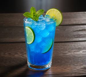 Cool Blue Mocktail                