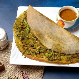 Capsicum Chilly Garlic Dosa