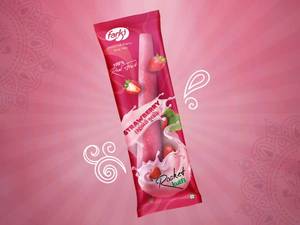 Strawberry Kulfi