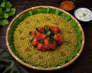 Chicken Kebab Donne Biryani