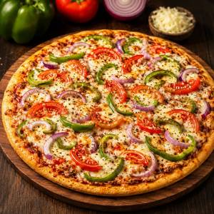 Smokey Bbq Chicken Veggies pizza (7Inch)