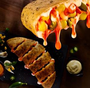 Korean Corn & Jalapeno Garlic Bread