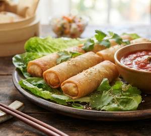 Veg Spring Roll (4 Pcs)