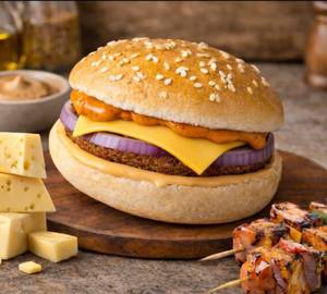 Peri Peri Slice Cheese Burger
