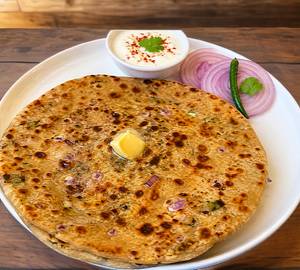 2 sattu paratha with achar