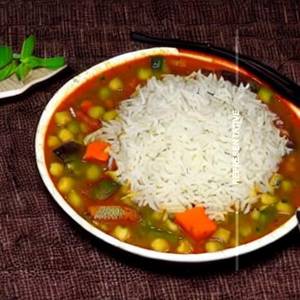 Vegetarian Stew Rice 